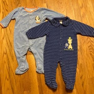 Carter’s Terry Footed PJs